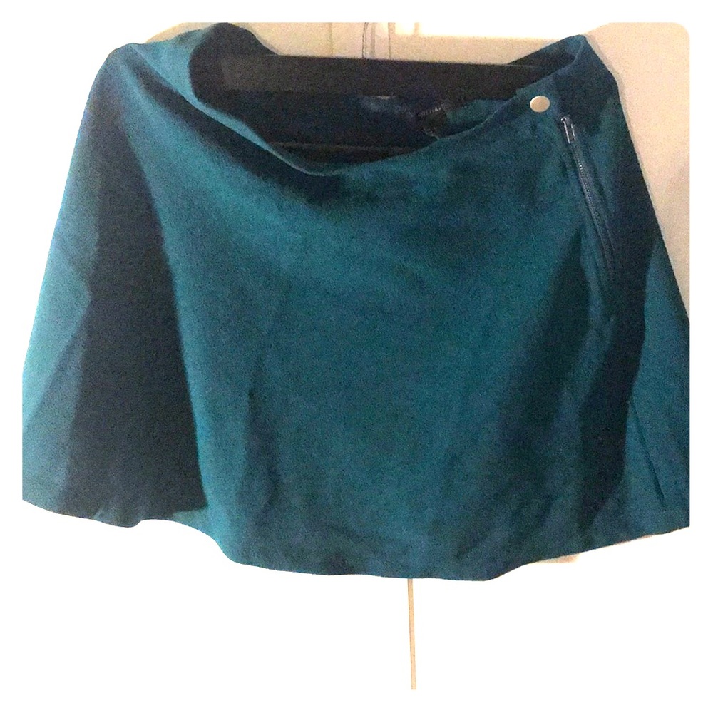 Green/teal skater skirt